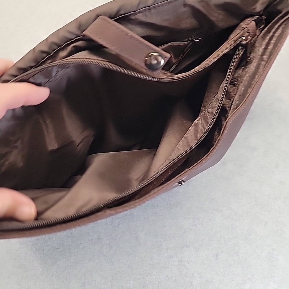 Kenneth Cole Reaction crossbody bag Brown with Small‎ Purse - Picture 8 of 16